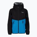 Salewa Aqua PTX, giacca da pioggia per bambini, nero out