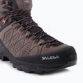 Scarponi da trekking da uomo Salewa Alp Trainer 2 Mid GTX wallnut/arancio fluo 7