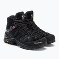 Stivali da trekking da donna Salewa Alp Trainer 2 Mid GTX nero/nero 5