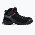 Scarponi da trekking da uomo Salewa Alp Mate Mid WP nero/arancio fluo 2