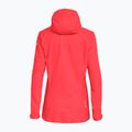 Giacca da pioggia Salewa da donna Puez Aqua 3 PTX fluo coral 2