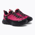 Salewa Dropline Leather scarpe da trekking da donna malva/mood/nero 5