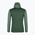 Felpa trekking uomo Salewa Puez Melange PL FZ Hoody verde grezzo melange 3