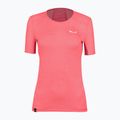 Maglietta trekking donna Salewa Puez Graphic 2 Dry calypso coral melange