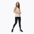 Maglietta da arrampicata Salewa Lavaredo Hemp Print Tank oatmeal da donna 2