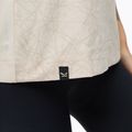 Maglietta da arrampicata Salewa Lavaredo Hemp Print Tank oatmeal da donna 5