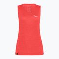 T-shirt trekking donna Salewa Puez Graphic Dry Tank calypso coral melange 4