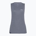 Maglietta trekking donna Salewa Puez Graphic Dry Tank nero melange 8