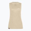 Maglietta da trekking Salewa da donna Puez Graphic Dry Tank oatmeal melange