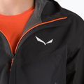 Giacca antipioggia Salewa Moiazza GTX uomo nero out 5