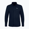 Camicia blazer Salewa Fanes Hemp da uomo, colore navy 4