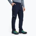 Pantaloni softshell da uomo Salewa Puez DST Cargo blazer navy