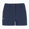 Pantaloncini da trekking da donna Salewa Puez DST Cargo navy blazer