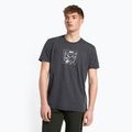 Maglia da trekking Salewa Pure Box Dry onyx melange da uomo