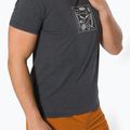 Maglia da trekking Salewa Pure Box Dry onyx melange da uomo 4
