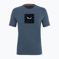 Camicia da trekking Salewa Pure Box Dry da uomo in denim scuro melange 4