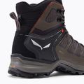 Scarpe da trekking da uomo Salewa MTN Trainer Lite Mid GTX bungee cord/ nero 8