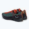 Salewa Wildfire Canvas scarpe da trekking da uomo verde grezzo/nero 3