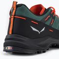 Salewa Wildfire Canvas scarpe da trekking da uomo verde grezzo/nero 8