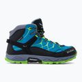 Scarponi da trekking per bambini Salewa Alp Trainer Mid GTX blu danubio/verde fluo 2