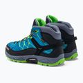 Scarponi da trekking per bambini Salewa Alp Trainer Mid GTX blu danubio/verde fluo 3