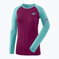DYNAFIT Alpine Pro donna, manica lunga da running rosso barbabietola