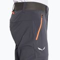 Pantaloni softshell da uomo Salewa Pedroc 3 DST onyx/arancio fluo 4