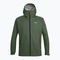 Salewa giacca da pioggia da uomo Puez Aqua 3 PTX timo/nero out 5