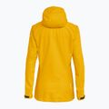 Giacca da pioggia Salewa da donna Puez Aqua 3 PTX oro 2