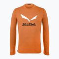 Manica lunga trekking da uomo Salewa Solidlogo Dry autunnale melange 4