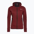 Felpa trekking donna Salewa Lavaredo Hemp Hooded syrah 3