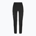 Pantaloni softshell da donna Salewa Puez DST Warm Cargo nero out 3