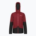 Salewa Puez GTX 2L giacca da pioggia donna syrah/nero out 4