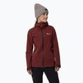 Giacca softshell Salewa da donna Sella DST syrah