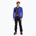 Pantaloni softshell Salewa da uomo Sella DST Lights nero/arancio fluo 2