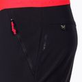Pantaloni softshell Salewa da donna Sella DST Lights black out/fluo coral 3