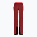 Pantaloni softshell Salewa da donna Sella DST Lights syrah/nero out/corallo fluo 6