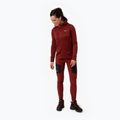 Felpa trekking donna Salewa Puez PL con cappuccio syrah