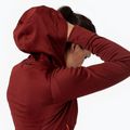 Felpa trekking donna Salewa Puez PL con cappuccio syrah 5