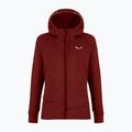 Felpa trekking donna Salewa Puez PL con cappuccio syrah 7