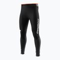 Leggings da corsa da uomo DYNAFIT riflettente nero out 6