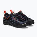 Salewa Wildfire Edge GTX scarpa da avvicinamento da uomo dark denim/nero 4