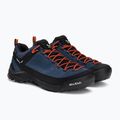 Salewa Wildfire Leather GTX scarpe da trekking da uomo dark denim/nero 4