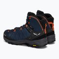 Scarponi da trekking da uomo Salewa Alp Trainer 2 Mid GTX dark denim/arancio fluo 3