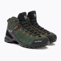 Scarpe da trekking da uomo Salewa Alp Mate Mid WP timo/nero 4