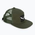 Cappello da baseball da uomo Salewa Pure Salamander Logo oliva scura
