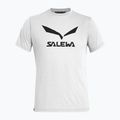 Camicia da trekking da uomo Salewa Solidlogo Dry bianco