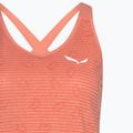 Maglietta da arrampicata Salewa donna Lavaredo Hemp Graphic Tank rosa lantana 3