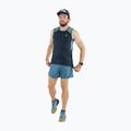 Maglia da corsa DYNAFIT Sky Tank uomo blu mirtillo/azzurro