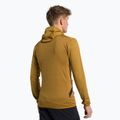 Felpa trekking uomo Salewa Puez Melange PL FZ Hoody marrone dorato melange 3
